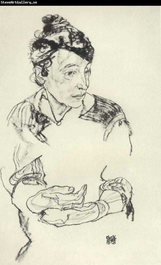 Egon Schiele Portrait of the Artist-s mother